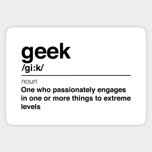 Geek definition Sticker